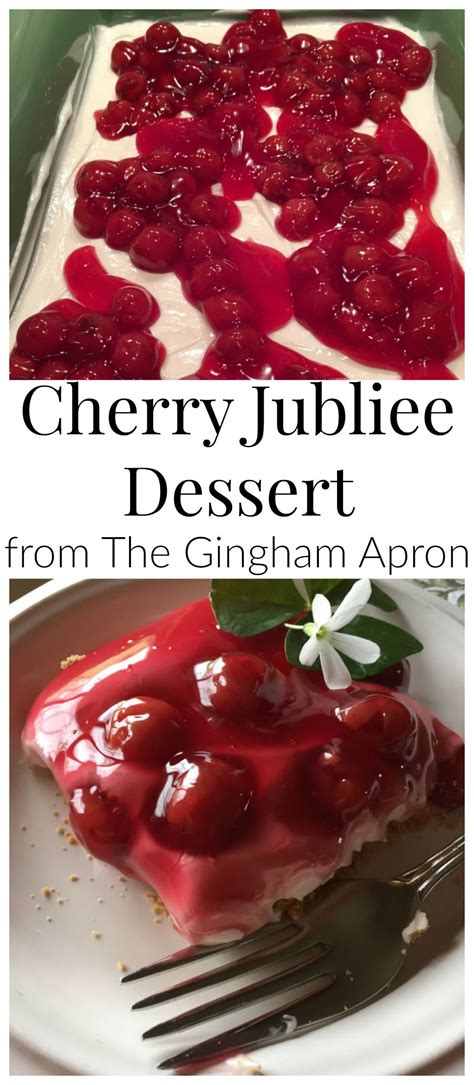 Cherry Jubilee Dessert | Recipe | Easy to make desserts, Jubilee ...