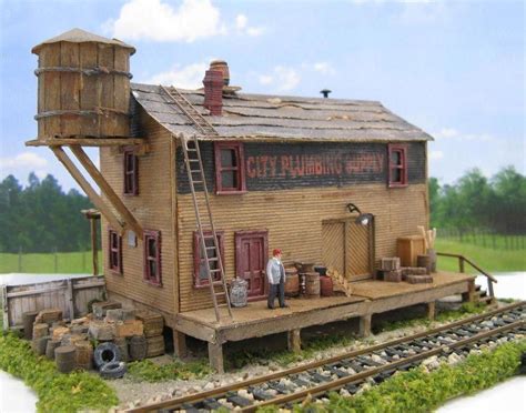 Sold Structures | Model trains, Ho scale buildings, Model train layouts