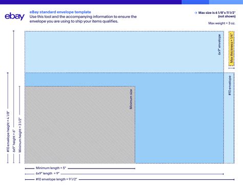 eBay Standard Envelope Template Download Printable PDF | Templateroller