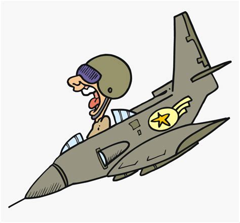 Jet Clipart Free Download - Cartoon Air Force Plane, HD Png Download ...