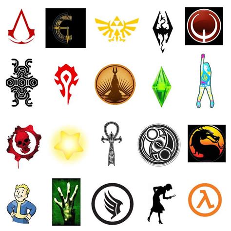 Video Game Symbols | Video game symbols, Video game tattoos, Symbolic tattoos