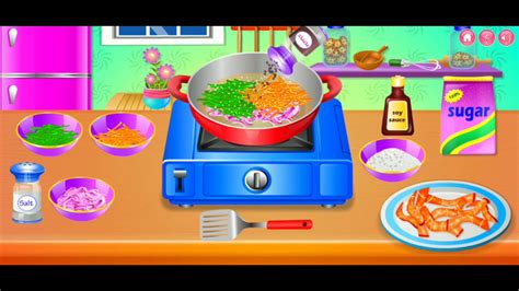 PERMAINAN ANAK PEREMPUAN GAME MEMASAK SERU - YouTube