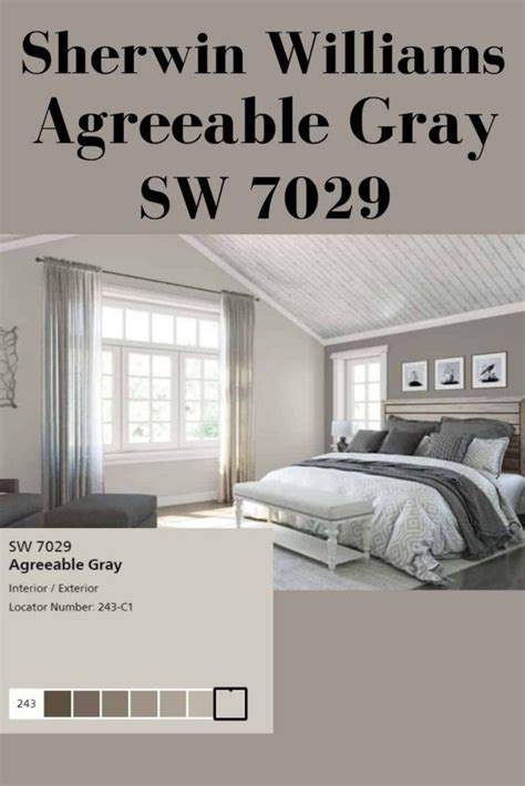 Sherwin Williams Agreeable Gray SW 7029 | Gray living room paint colors ...