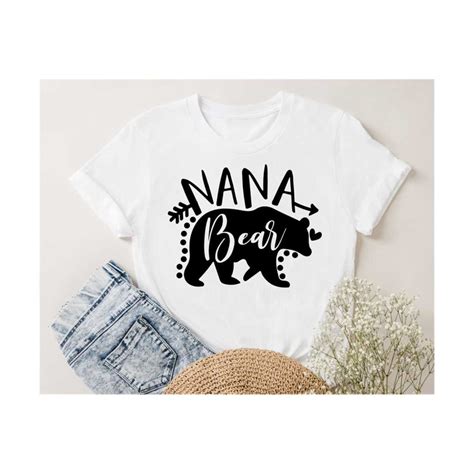 Nana Bear SVG, Nana svg, Nana Shirt Design, Nana Bear png | Inspire Uplift