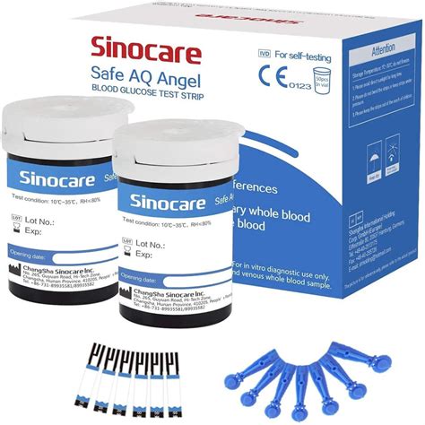 Sinocare Blood Glucose Test Strips & Lancets