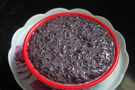 Pan Cuisine: Black Sticky Rice Pudding - Rongmei Naga Style - Taste and Memories of Home