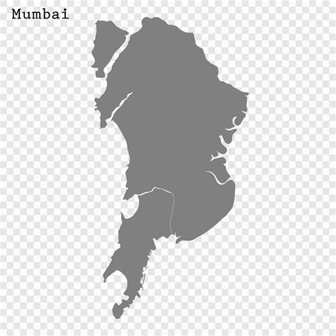 High quality Map Mumbai City 22844147 Vector Art at Vecteezy