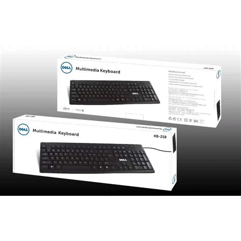 Dell Wired Keyboard - Black KB-218 | Hiforit