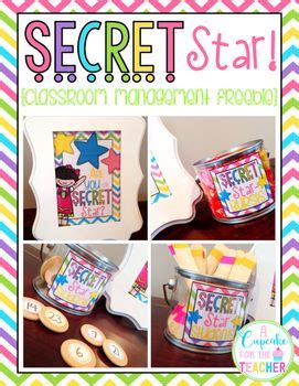 Secret Star {FREEBIE} Classroom Management | Classroom management ...