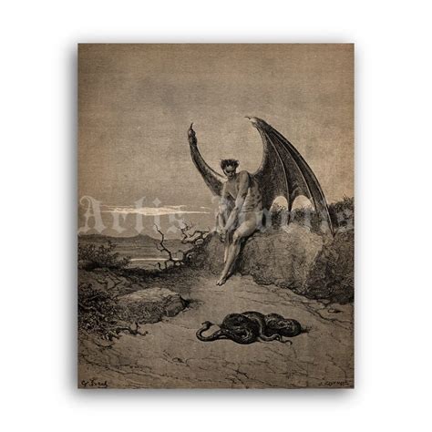 lucifer printable art | digital download | www.artismortis.com