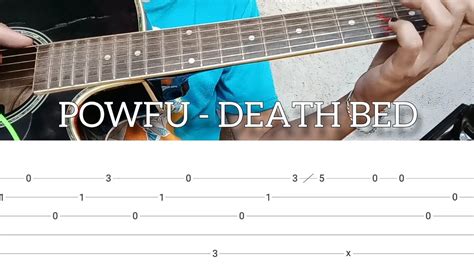 Death Bed Guitar Lesson Fingerstyle Tab Guitar Tutorial, 46% OFF