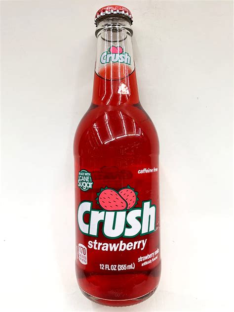 Crush Strawberry Soda | Soda Pop Shop