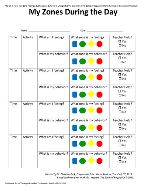 Zones Of Regulation Printables - zones of regulation clipart 20 free ...