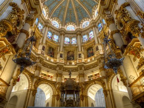 The Dome Of The Granada Cathedral In Spain - foXnoMad