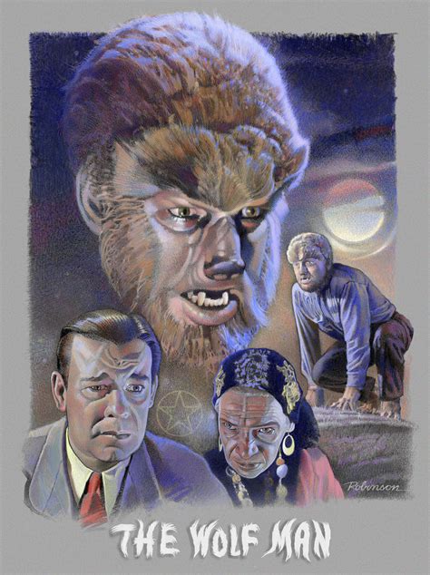 Lon Chaney Jr. in "The Wolf Man" (1941) on Behance