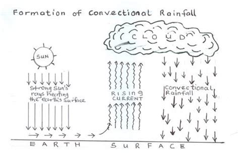 What is rain? Classify rainfall and explain convectional | KnowledgeBoat