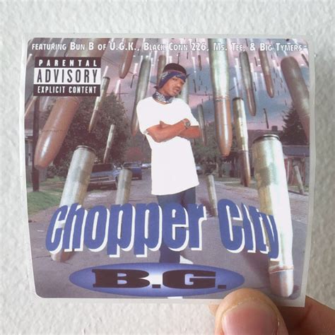 BG Chopper City Album Cover Sticker