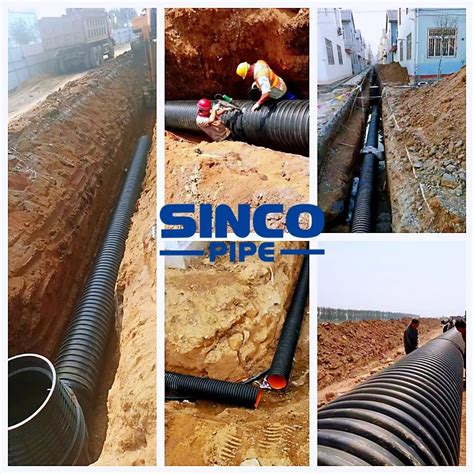 HDPE Double Wall Corrugated Pipes - SINCO PIPE