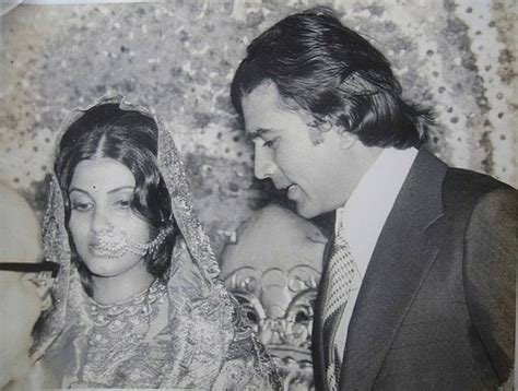 Rajesh Khanna And Dimple Kapadia Wedding Photos