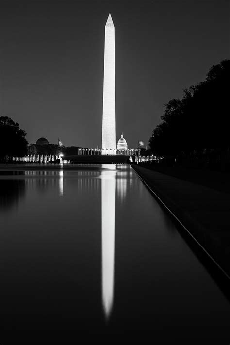 Washington Monument Reflection Photograph by John McGraw | Fine Art America