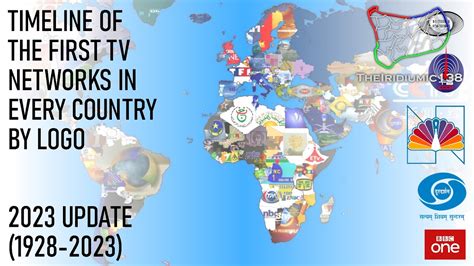 Timeline of the First TV Networks in Every Country (2023 REMAKE) (1928-2023) - YouTube