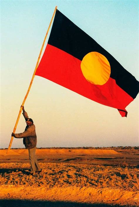 Aboriginal elder kevin buzzacot aboriginal flag | Welcome To Country