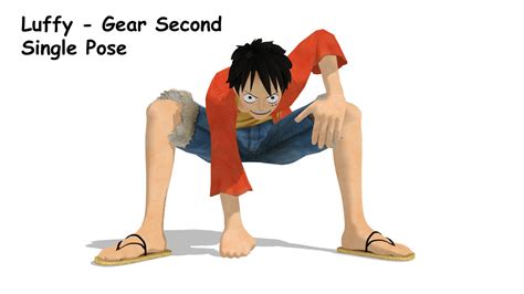 Luffy - Gear Second - MMD Pose Data by explicit707 on DeviantArt