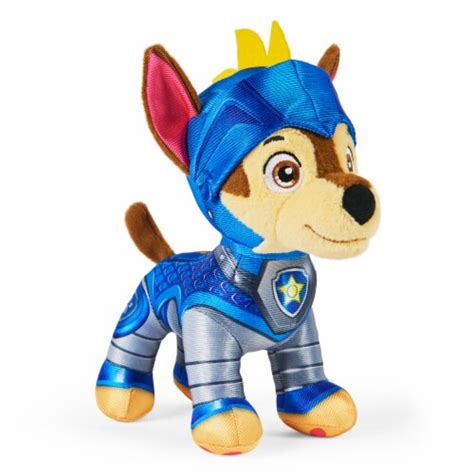 PAW Patrol Rescue Knights Chase Stuffed Animal Plush Toy, 8 in - Smith ...