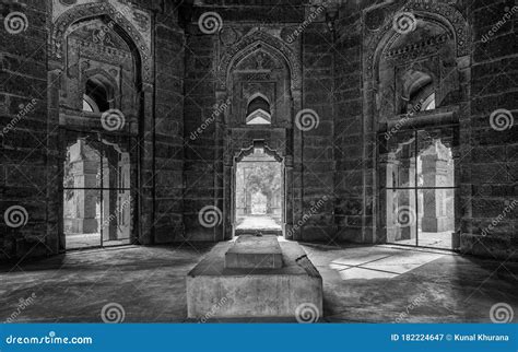 A View of the Interiors of Tomb of Sikandar Lodhi in Delhi Stock Image ...