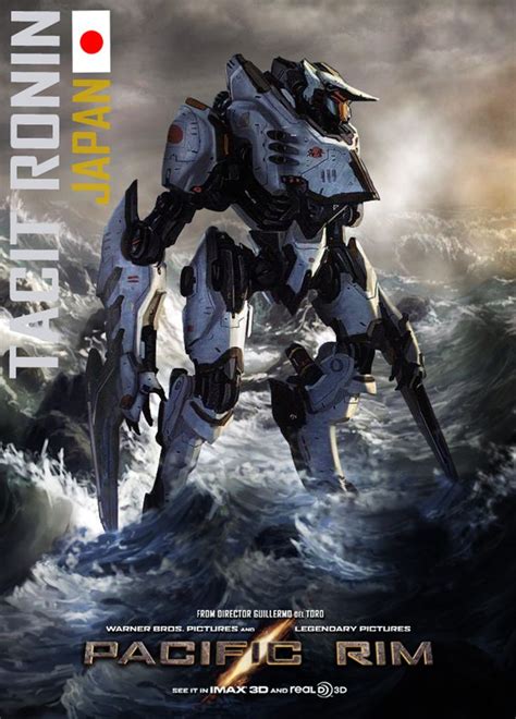 Tacit Ronin Movie Poster | Pacific rim, Pacific rim jaeger, Pacific