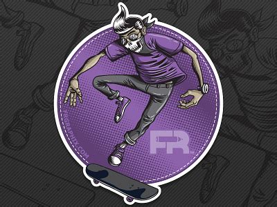 Thrasher Sticker by Fernando "Calakka" Regalado on Dribbble