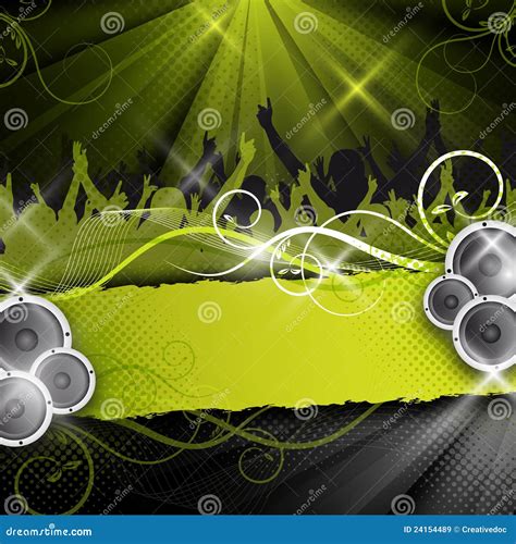 Green party design stock vector. Illustration of element - 24154489