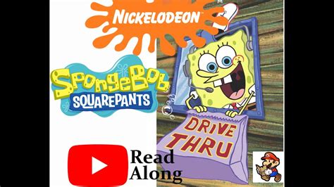 SpongeBob SquarePants: Drive Thru | Kids Books Read Aloud - YouTube