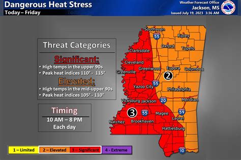 Temperatures ‘Dangerously High’ In Mississippi Through Friday