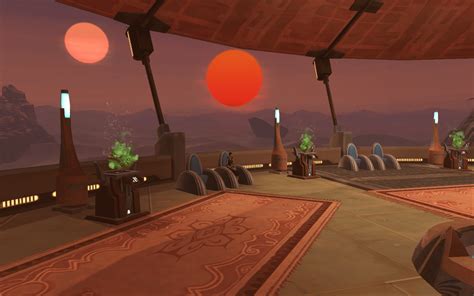 TOR Decorating | A'vari's Council Chamber - The Red Eclipse (SWTOR)