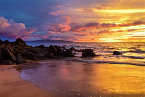 Dramatic Clouds During A Sunset Photograph by Jenna Szerlag