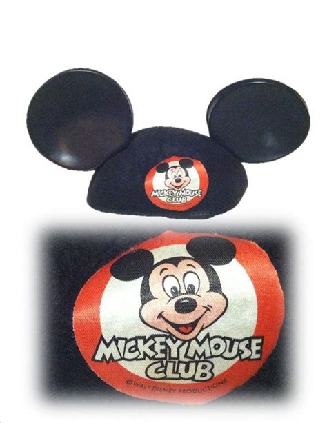 Vintage Mickey Mouse Ears Hat Mickey Mouse Clubhouse 60s | Etsy | Mickey mouse ears, Vintage ...