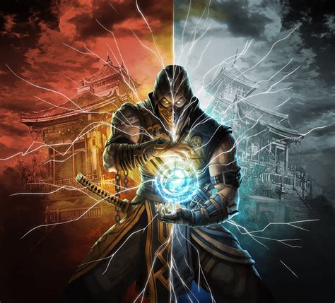 Mortal Kombat 11 Wallpaper 4K, Scorpion