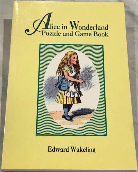 Alice in Wonderland: Puzzle and Game Book by Wakeling, Edward Hardback ...