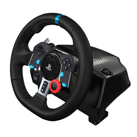 logitech g29 steering wheel 3d model