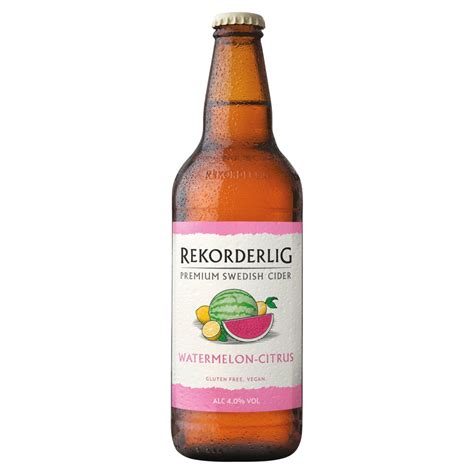 Rekorderlig Watermelon - Citrus Premium Fruit Cider 500ml Bottle | Best-one