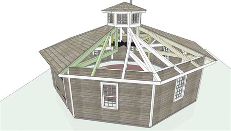 octagon house plans build yourself | octagon building More Shed ...