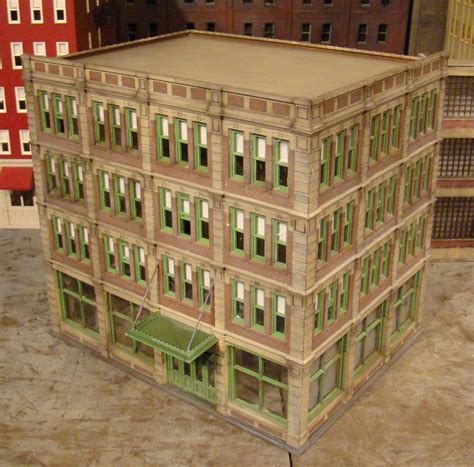 HO Scale Building Bachmann Dept Store Built Weathered | eBay | Ho scale buildings, Model trains ...