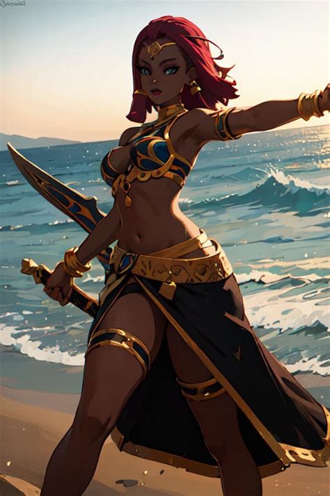 Gerudo queen Riju #22 by SteppenwolfRiju on DeviantArt