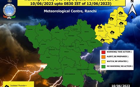 jharkhand ka mausam kaisa rahega, pre monsoon imd update