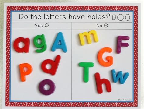 Magnetic Letter Sorting to Teach the Alphabet - Fun-A-Day!