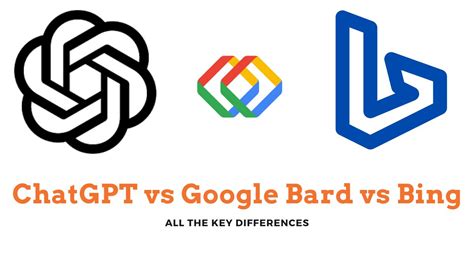 ChatGPT Vs Bard Vs Bing: What are the differences between ChatGPT ...