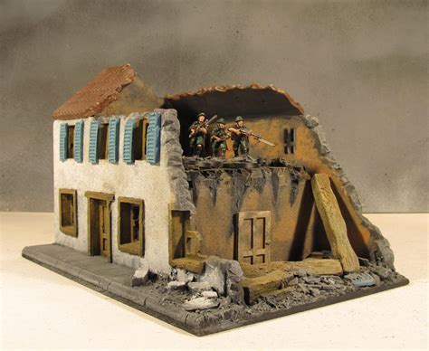 28mm, Boltaction, Buildings, Carentan, France, Terrain, World War 2 ...