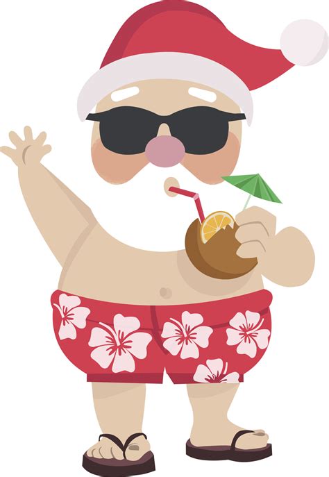 Wearing Claus Santa Pants PNG Download Free | Christmas cartoons, Aussie christmas, Tropical ...