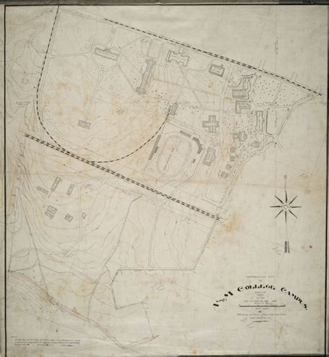 Early Campus Maps Added to the University Archives | NC State ...